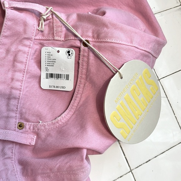 MOTHER Snacks Savory Shorts Size 32 NWT - Picture 12 of 13